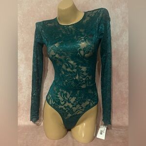 Escante Long Sleeve Bodysuit Size Small